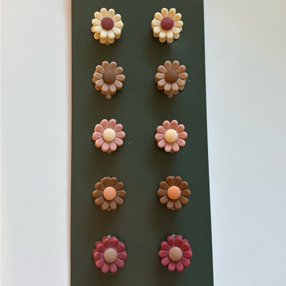 Floral Hair Clip Set (pack of 5)